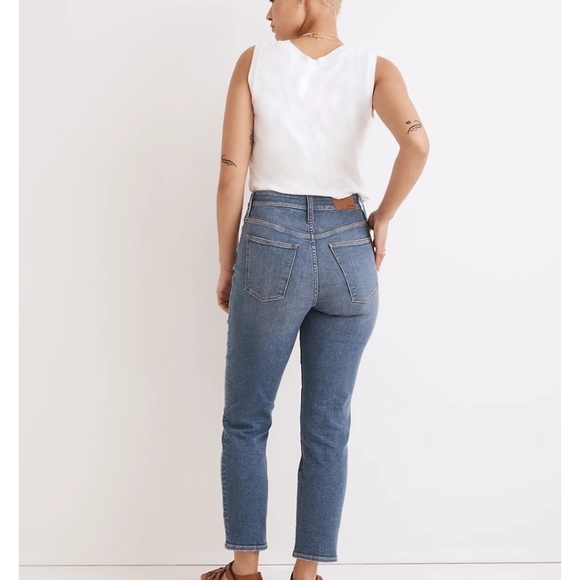 Madewell Tall Curvy Perfect Vintage Jean in Finney Wash Size 23T NWT NEW - Picture 2 of 6